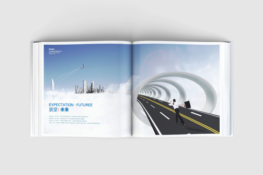 井陉矿区画册设计